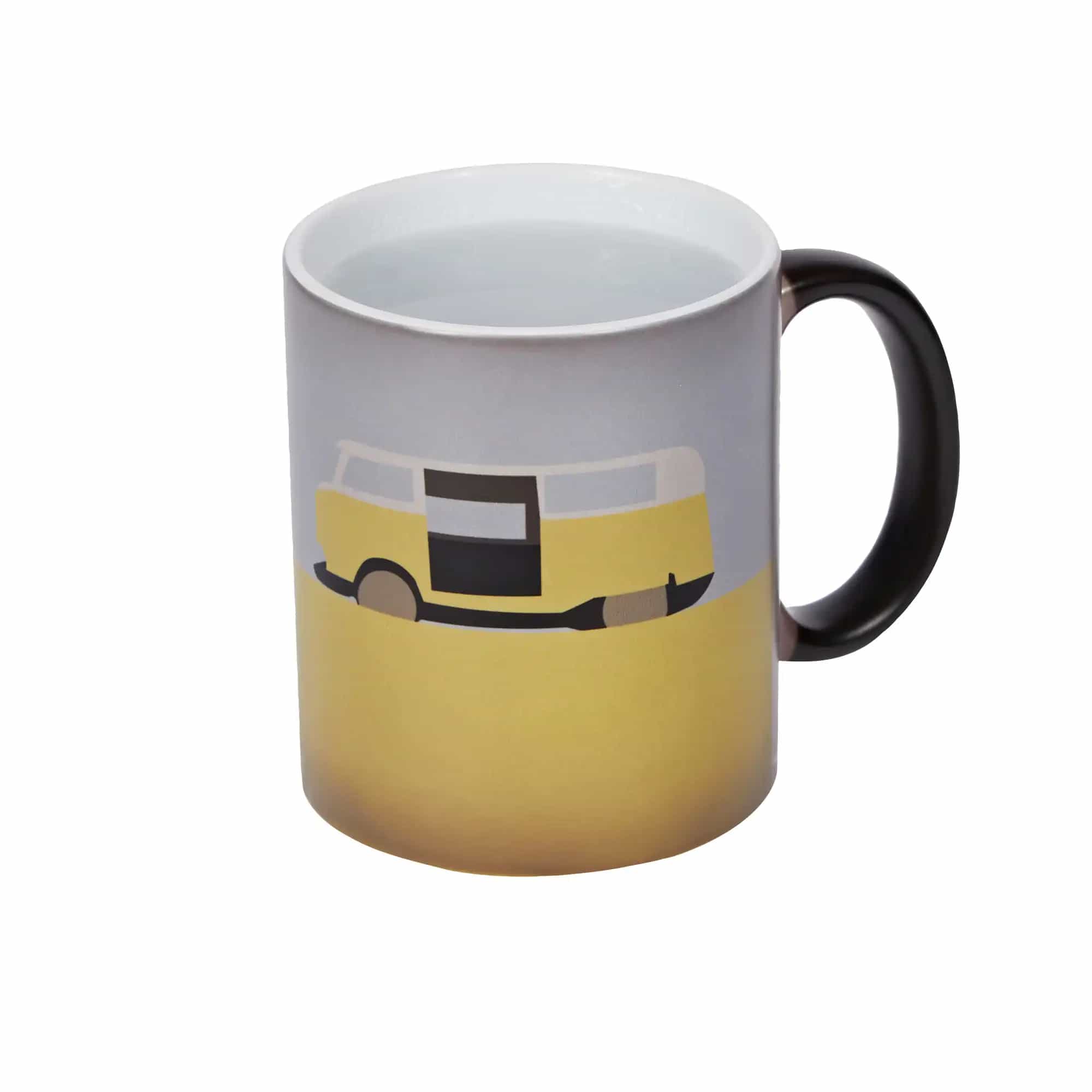 11oz Magic Mug (appears black but reveals image as hot water added) 2