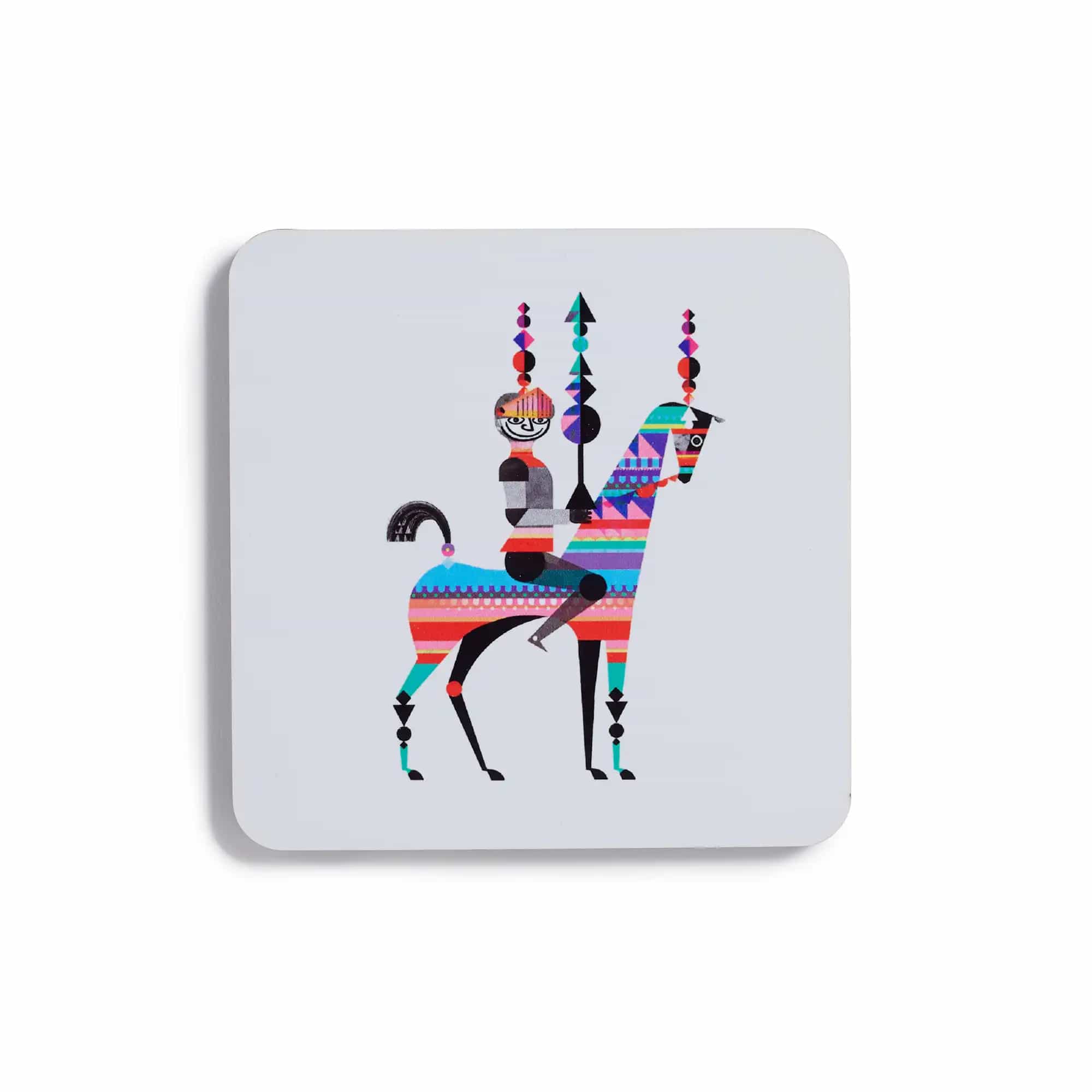 Cork drink coaster, 4" / 10cm - Set of 6 4