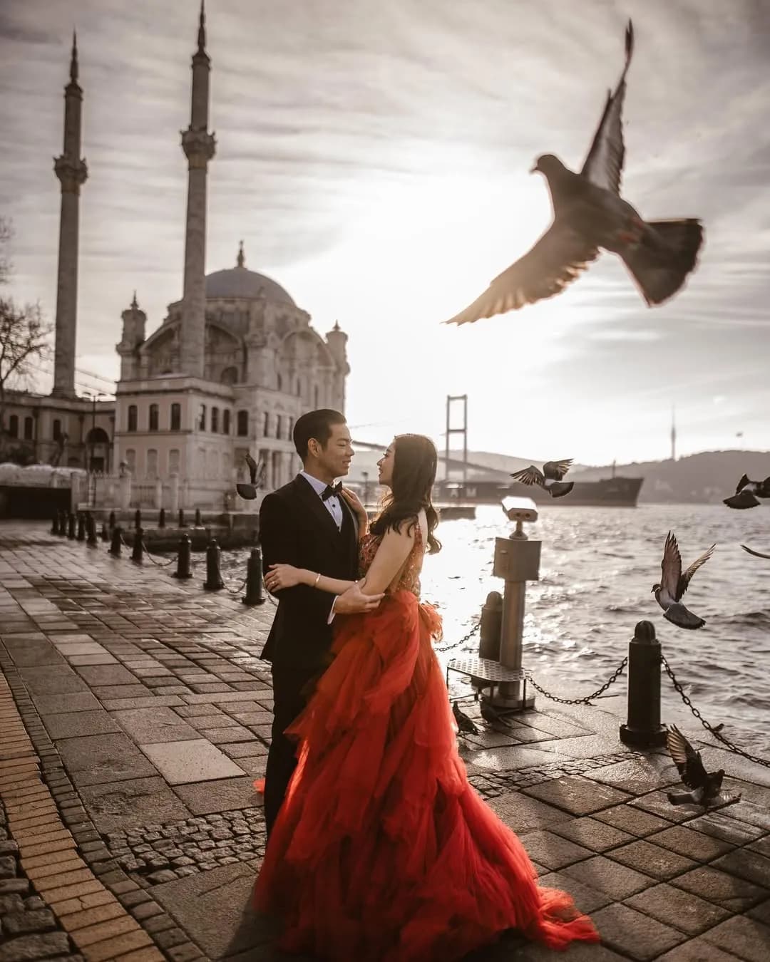 Istanbul wedding photographer professional ceremony photography Ortaköy historic venue