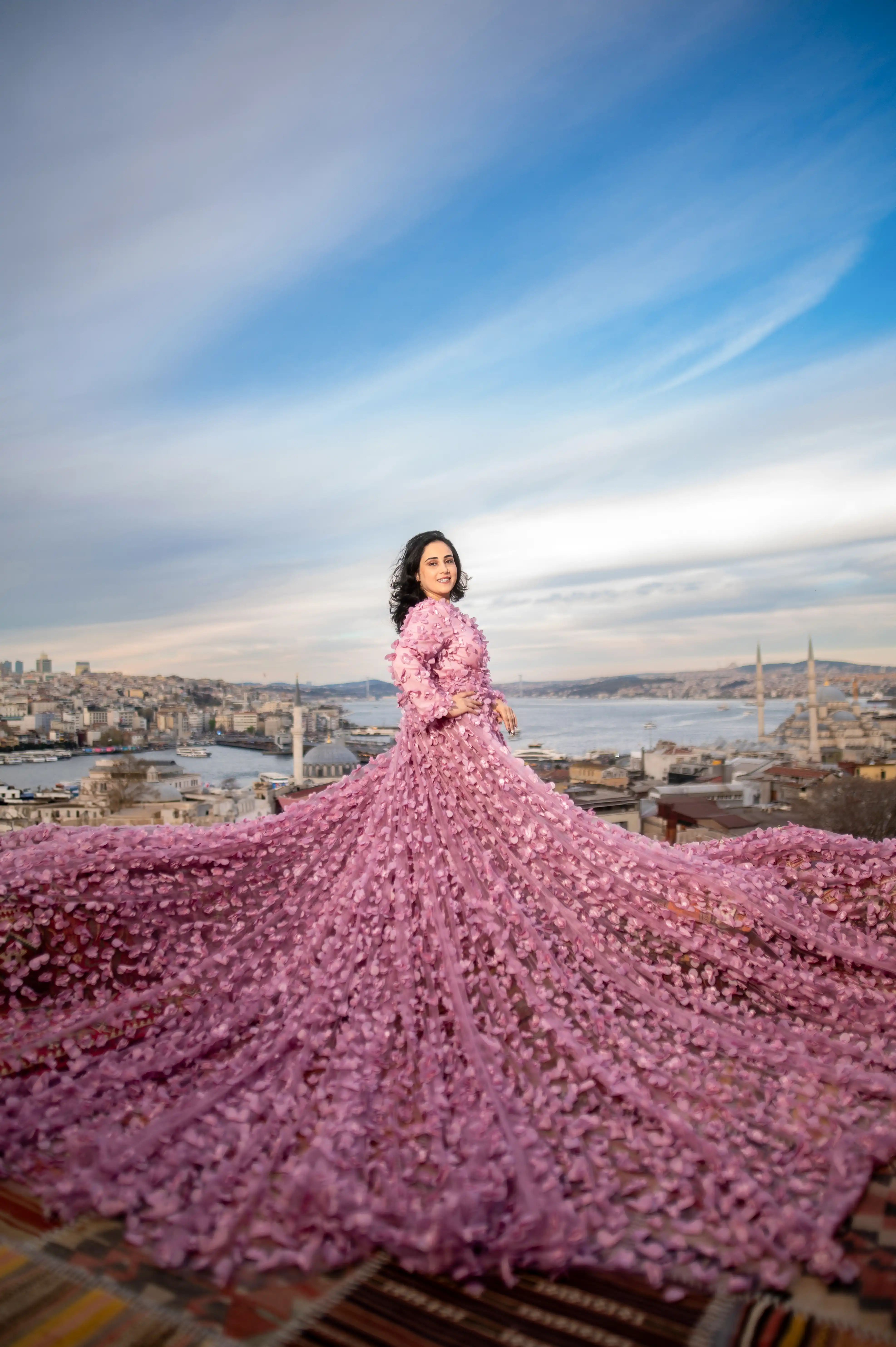 屋顶 Flying Dress 拍摄 - Photo 12