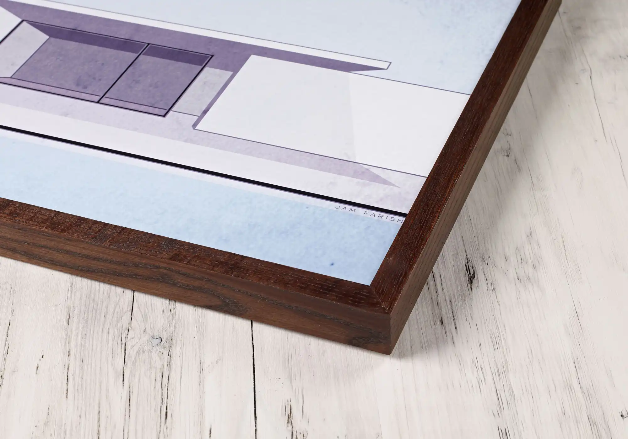 Box Frame, EMA 200gsm Fine Art Print, Mounted / Matted, Motheye Glaze, 20x30cm/8x12" - Photo 3