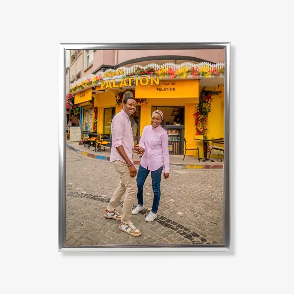 Aluminium Frame, EMA 200gsm Fine Art Print, No Mount / No Mat, Perspex Glaze, 45 x 60cm / 18 x 24" - Photo 1