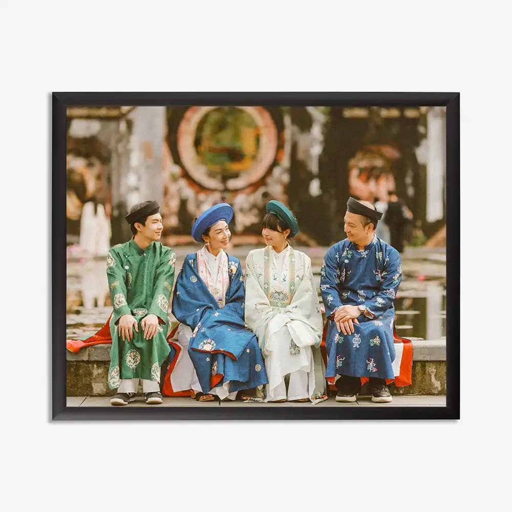 Aluminium Frame, EMA 200gsm Fine Art Print, No Mount / No Mat, Perspex Glaze, 45 x 60cm / 18 x 24" - Photo 3