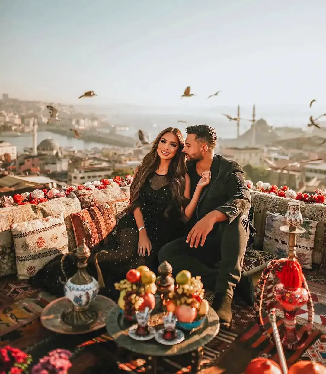 博斯普鲁斯海峡景观私人屋顶摄影 - Photo 1