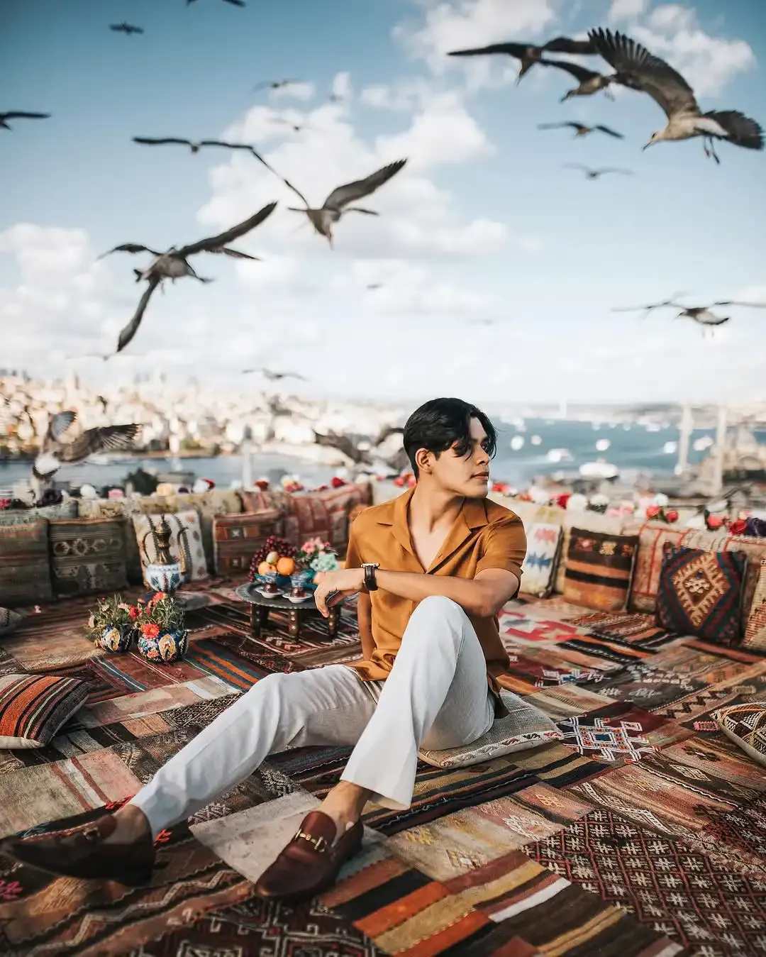 博斯普鲁斯海峡景观私人屋顶摄影 - Photo 6