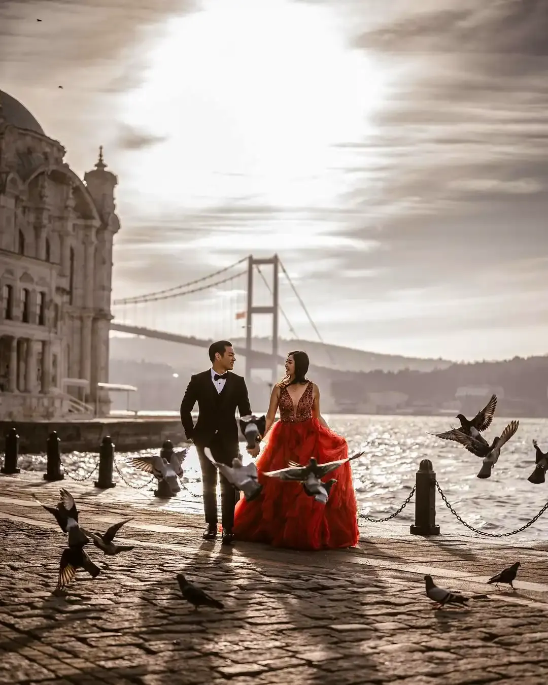 Ortaköy, İstanbul'da Romantik Çift Fotoğraf Çekimi - Photo 1