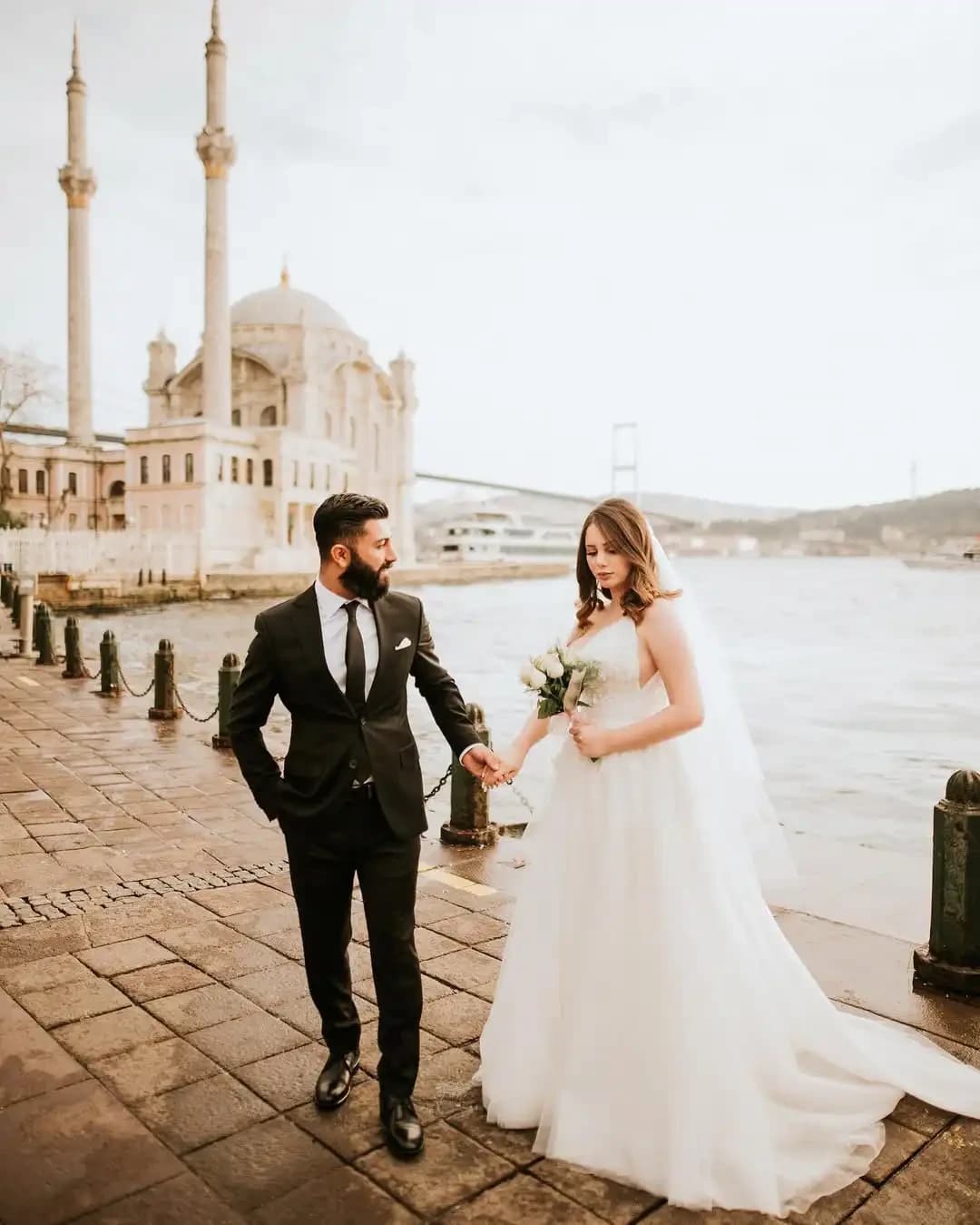Ortaköy, İstanbul'da Romantik Çift Fotoğraf Çekimi - Photo 4