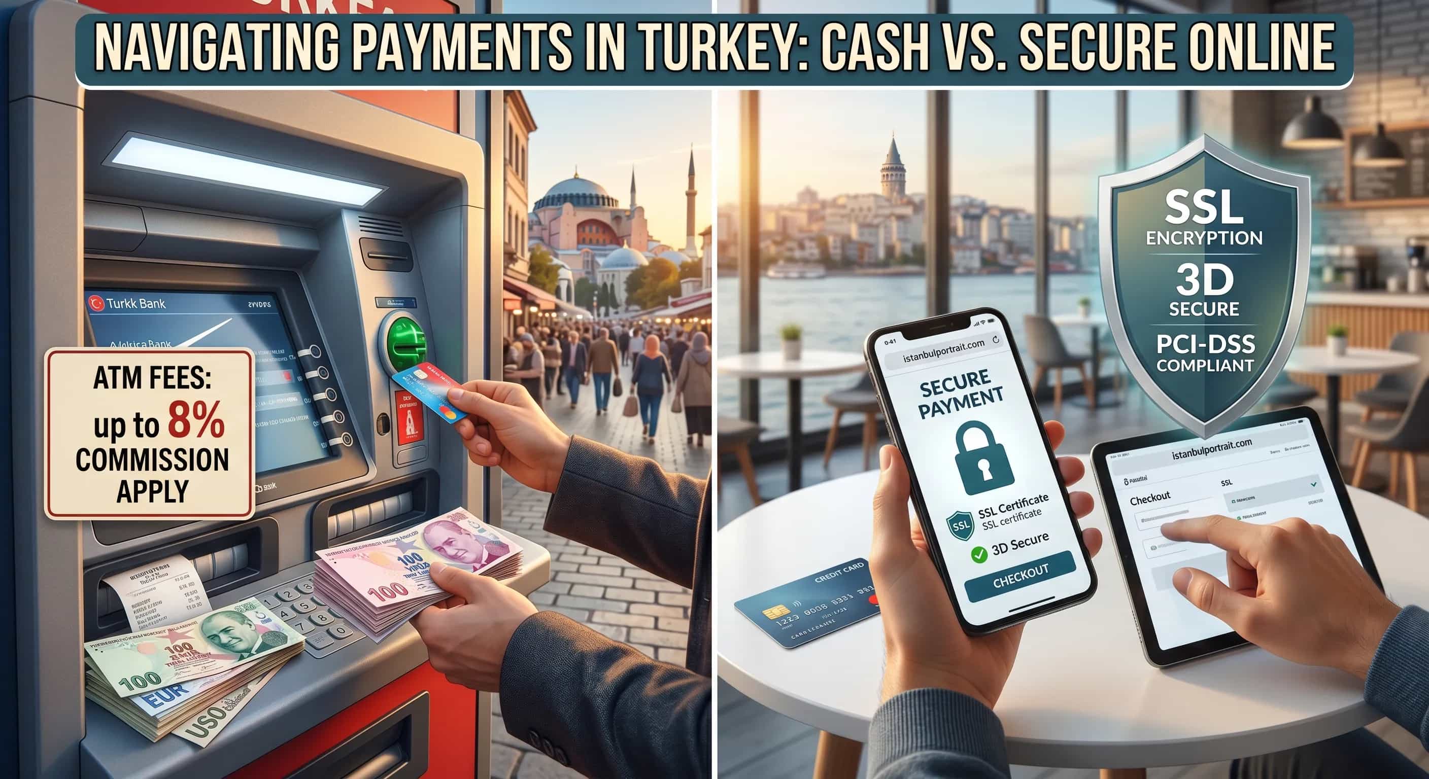 Navigating Payments in Turkey: ATM Commissions vs. The Security of Online Booking