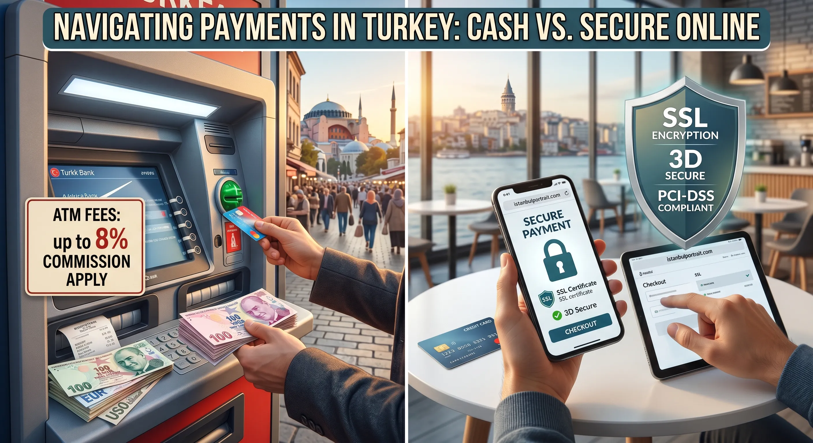 Navigating Payments in Turkey: ATM Commissions vs. The Security of Online Booking
