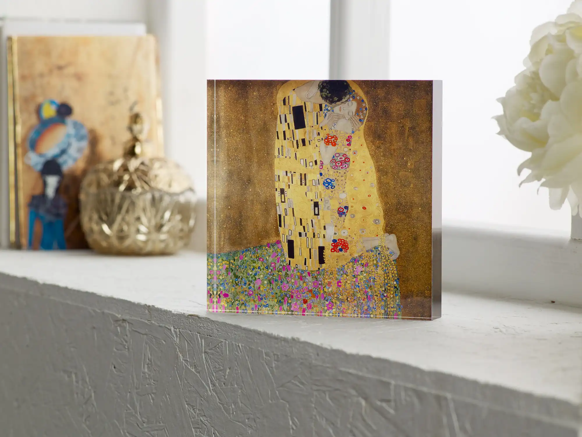 Acrylic prism with transparent background, 25mm acrylic block, 8x8" / 20x20cm [requires transparent png] - Photo 3